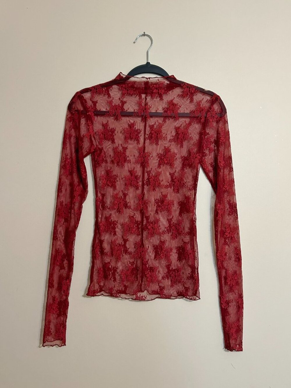 Free People Lady Lux Mesh top